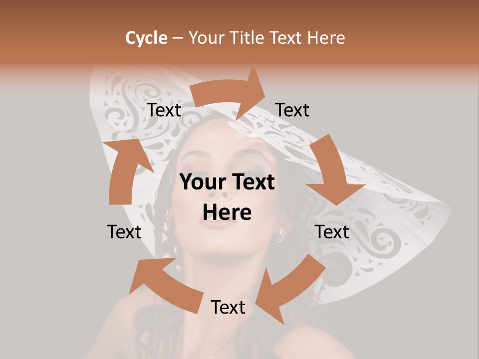 Sexy Girl Vintage PowerPoint Template