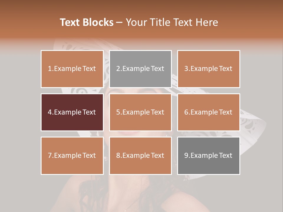 Sexy Girl Vintage PowerPoint Template