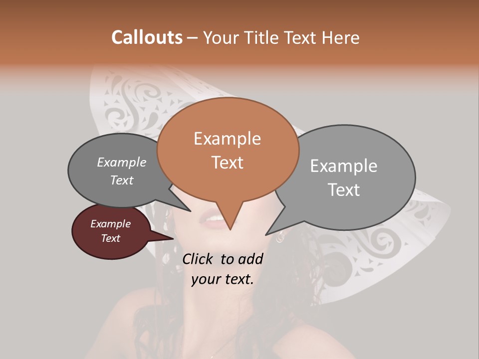 Sexy Girl Vintage PowerPoint Template