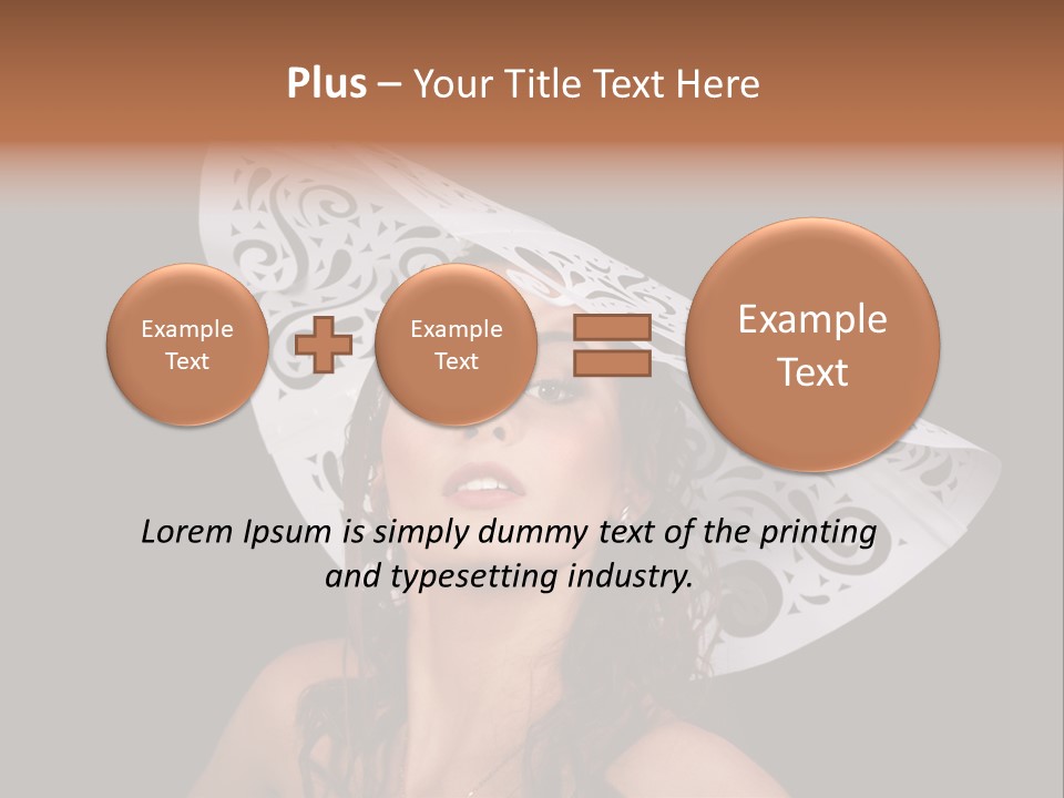 Sexy Girl Vintage PowerPoint Template