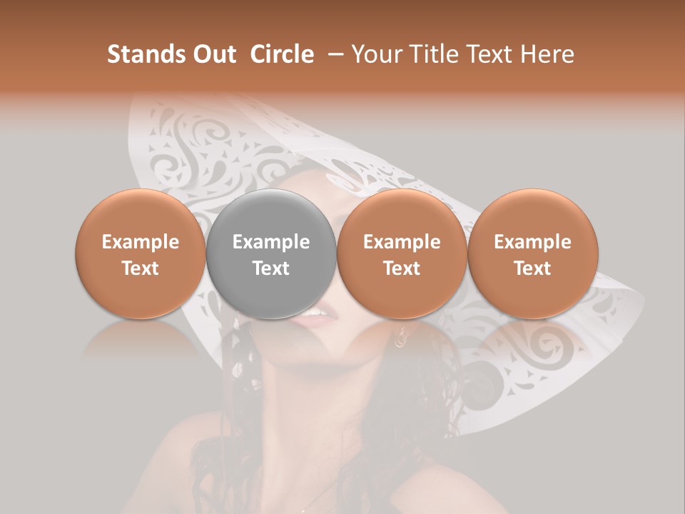 Sexy Girl Vintage PowerPoint Template