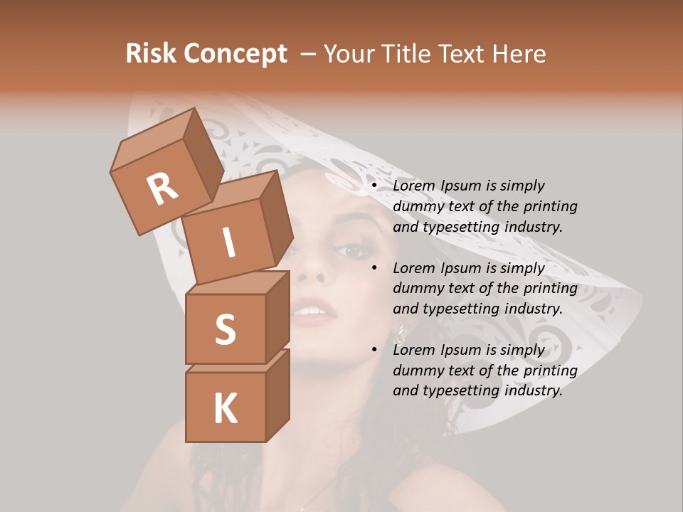 Sexy Girl Vintage PowerPoint Template