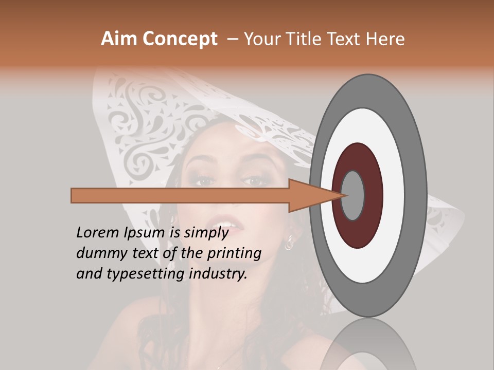 Sexy Girl Vintage PowerPoint Template