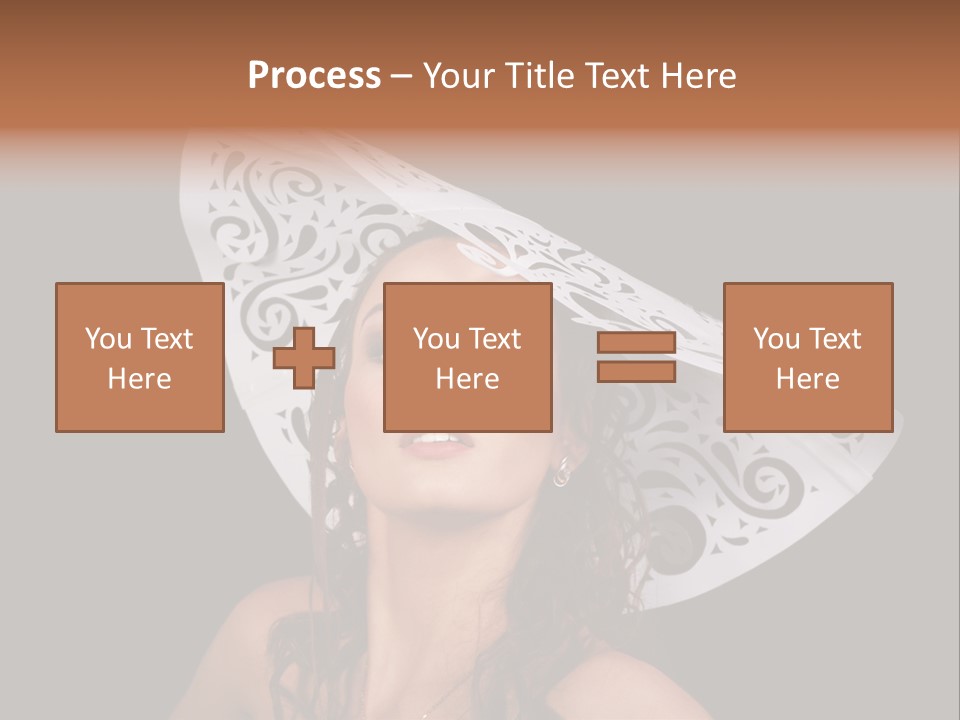 Sexy Girl Vintage PowerPoint Template