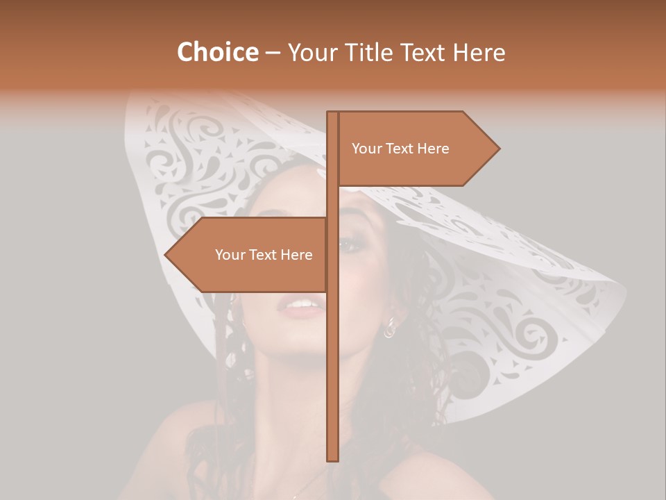 Sexy Girl Vintage PowerPoint Template