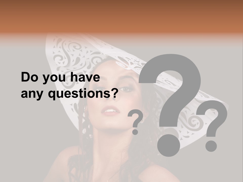 Sexy Girl Vintage PowerPoint Template