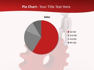 Spin Red Work PowerPoint Template