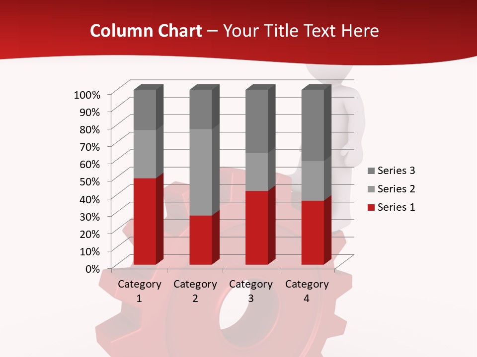 Spin Red Work PowerPoint Template
