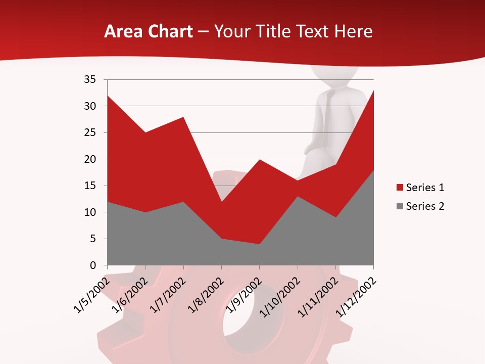 Spin Red Work PowerPoint Template