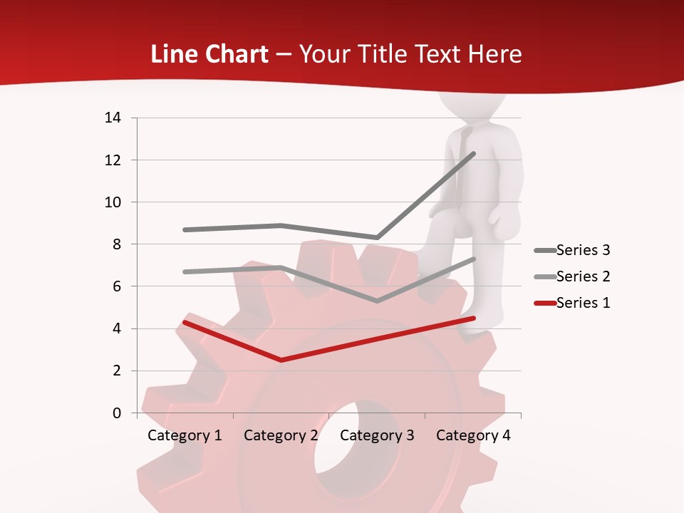Spin Red Work PowerPoint Template