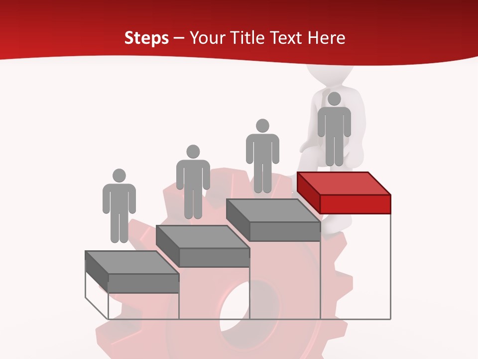 Spin Red Work PowerPoint Template