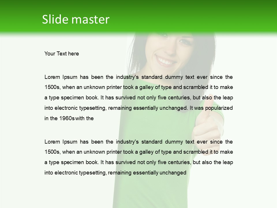 Paper Cardboard Advertising PowerPoint Template