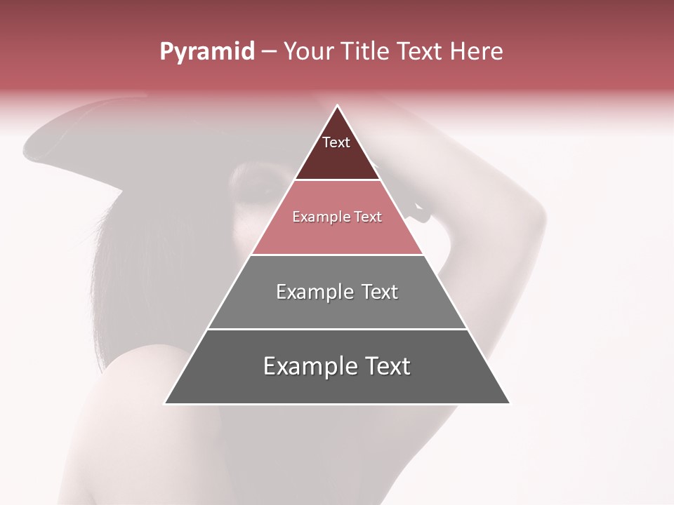 Cheering Isolated Beauty PowerPoint Template