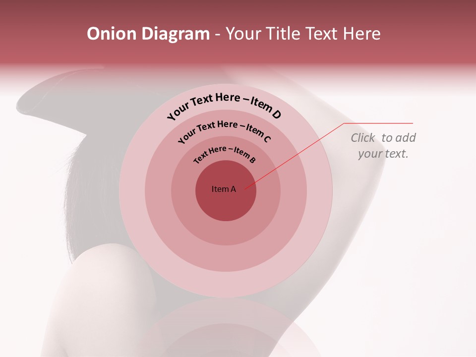 Cheering Isolated Beauty PowerPoint Template