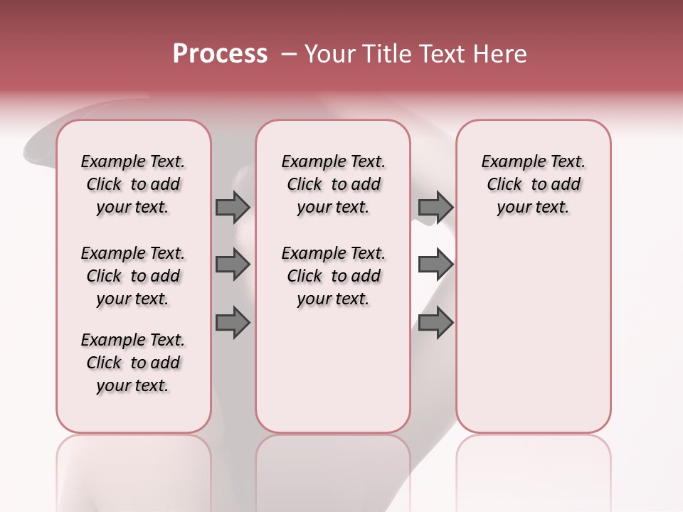 Cheering Isolated Beauty PowerPoint Template