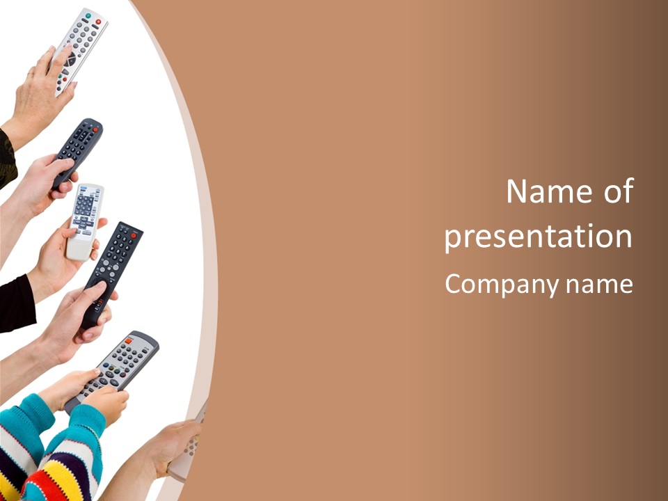 Finger Board Concept PowerPoint Template