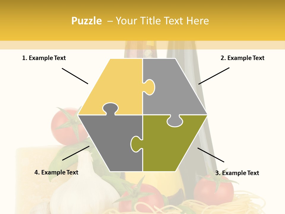 Spice Raw Macaroni PowerPoint Template