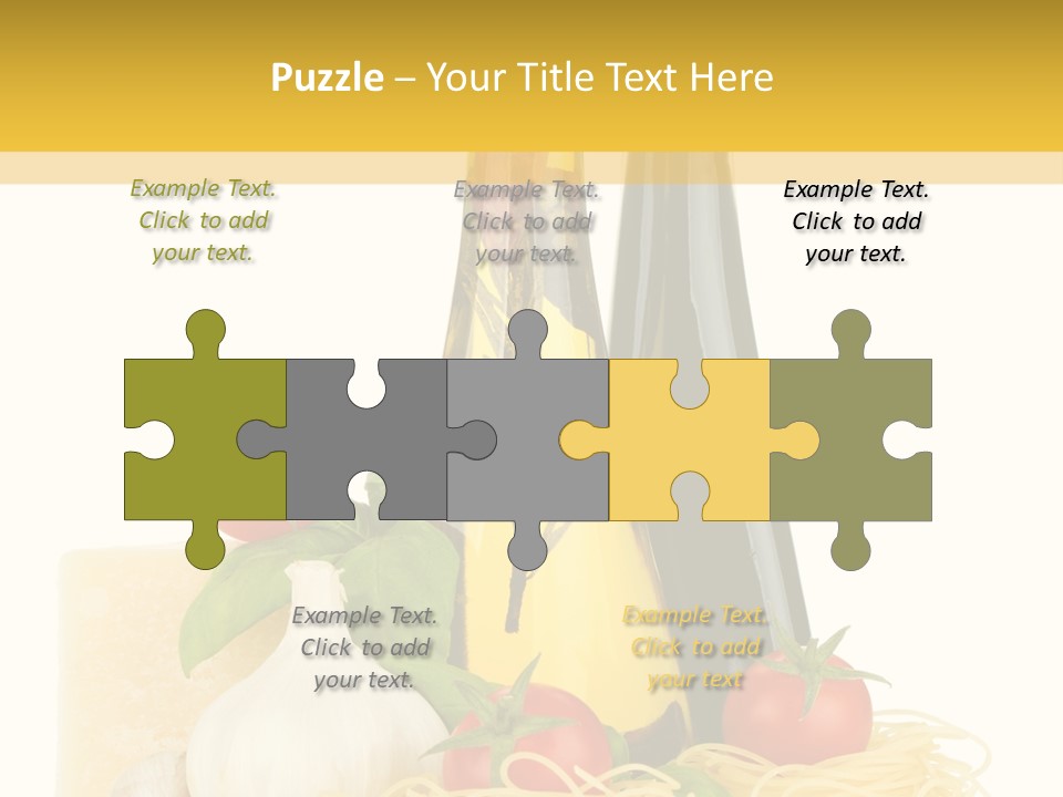 Spice Raw Macaroni PowerPoint Template