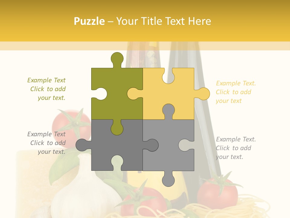 Spice Raw Macaroni PowerPoint Template