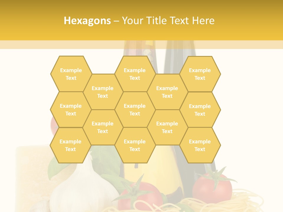 Spice Raw Macaroni PowerPoint Template