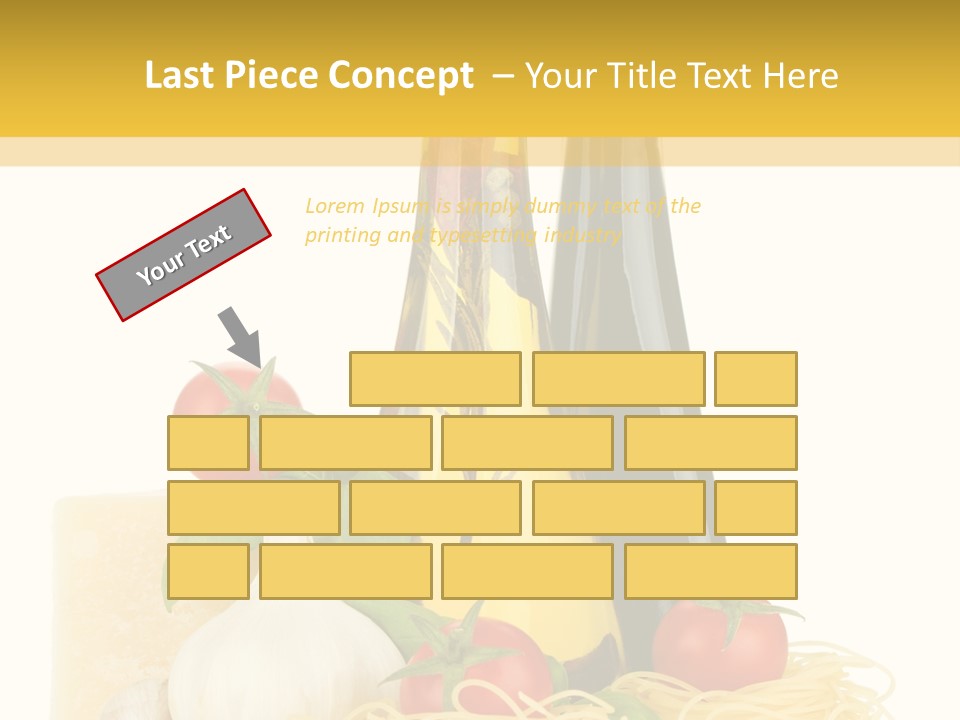 Spice Raw Macaroni PowerPoint Template
