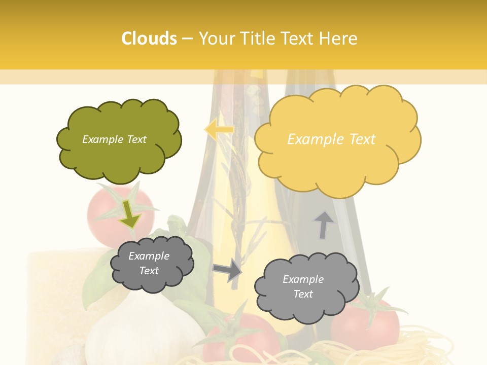 Spice Raw Macaroni PowerPoint Template