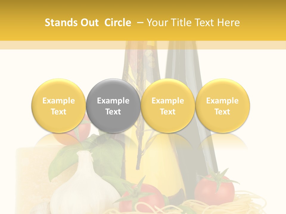 Spice Raw Macaroni PowerPoint Template