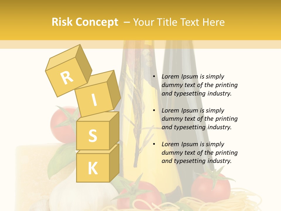 Spice Raw Macaroni PowerPoint Template