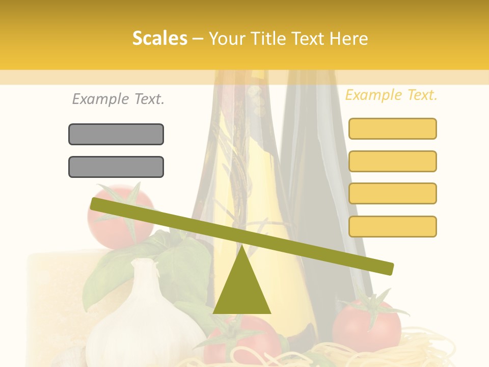 Spice Raw Macaroni PowerPoint Template