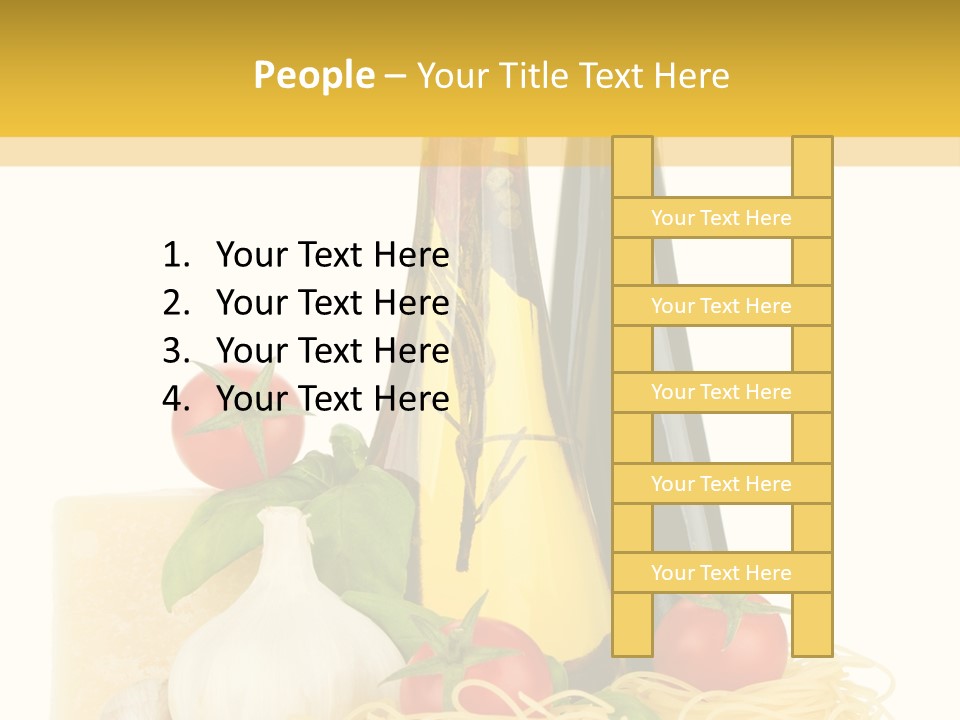 Spice Raw Macaroni PowerPoint Template