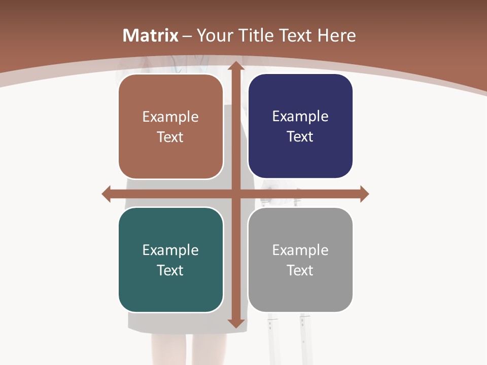 Forage Cap Stewardess Aviation PowerPoint Template