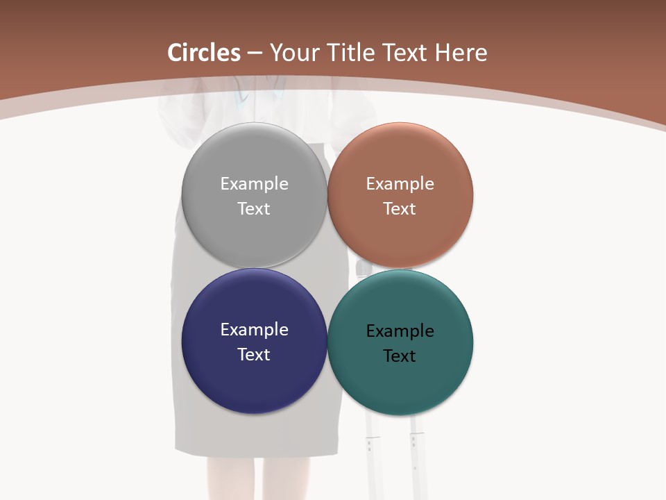 Forage Cap Stewardess Aviation PowerPoint Template