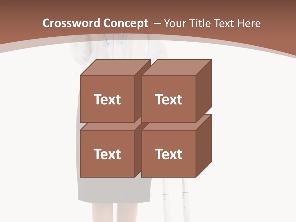 Forage Cap Stewardess Aviation PowerPoint Template