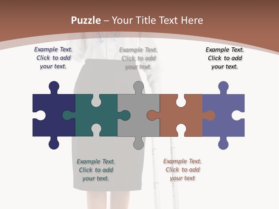 Forage Cap Stewardess Aviation PowerPoint Template