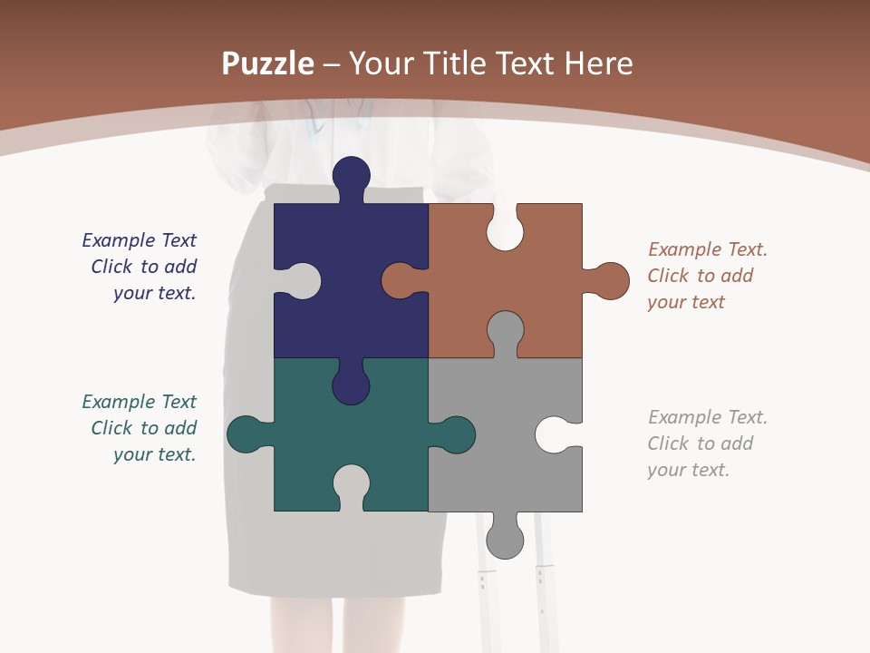 Forage Cap Stewardess Aviation PowerPoint Template