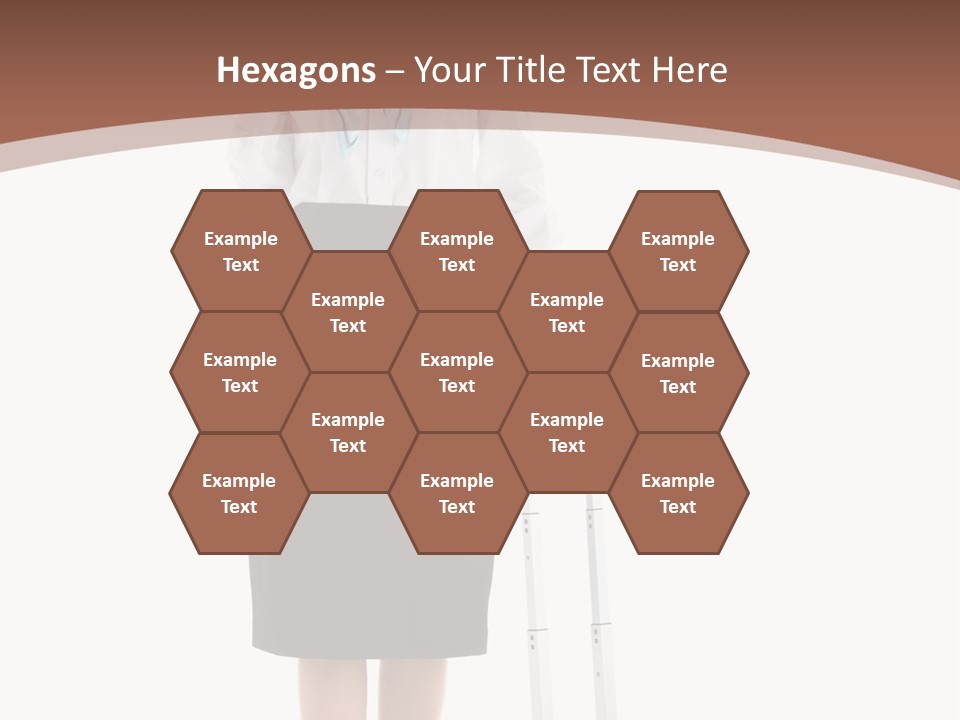 Forage Cap Stewardess Aviation PowerPoint Template