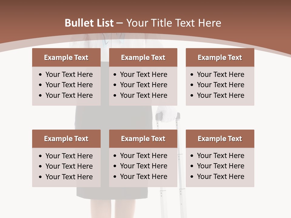 Forage Cap Stewardess Aviation PowerPoint Template