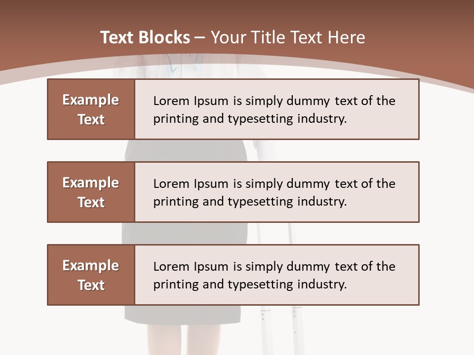 Forage Cap Stewardess Aviation PowerPoint Template