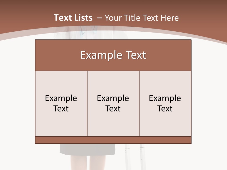 Forage Cap Stewardess Aviation PowerPoint Template
