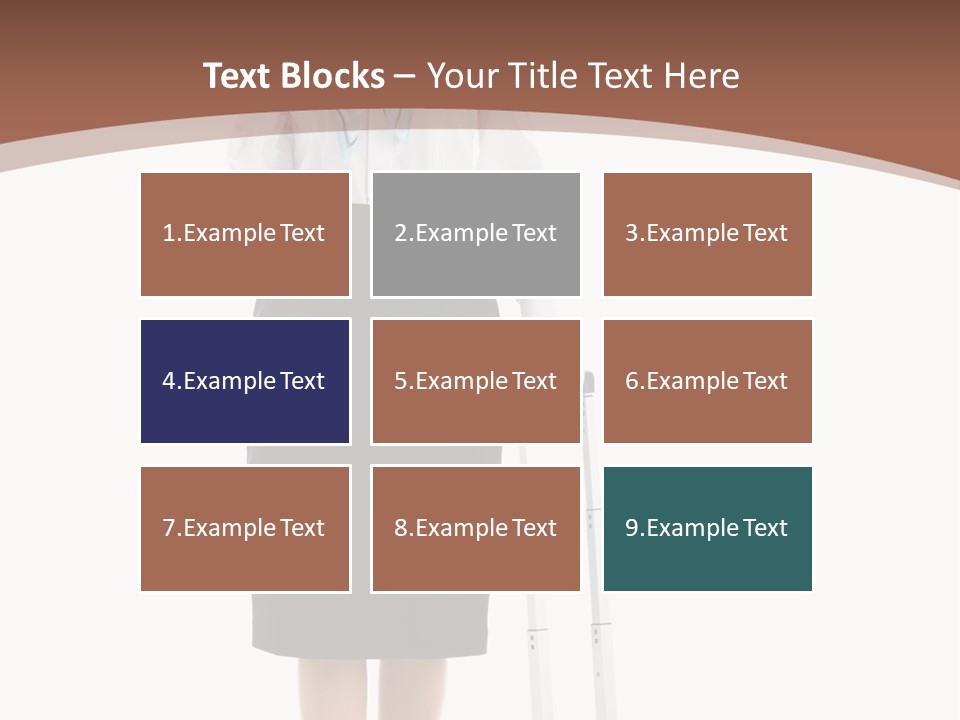 Forage Cap Stewardess Aviation PowerPoint Template