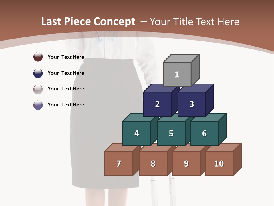 Forage Cap Stewardess Aviation PowerPoint Template