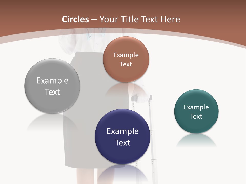 Forage Cap Stewardess Aviation PowerPoint Template