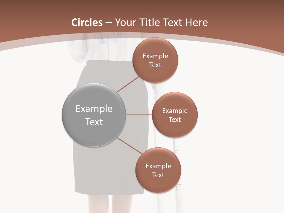 Forage Cap Stewardess Aviation PowerPoint Template