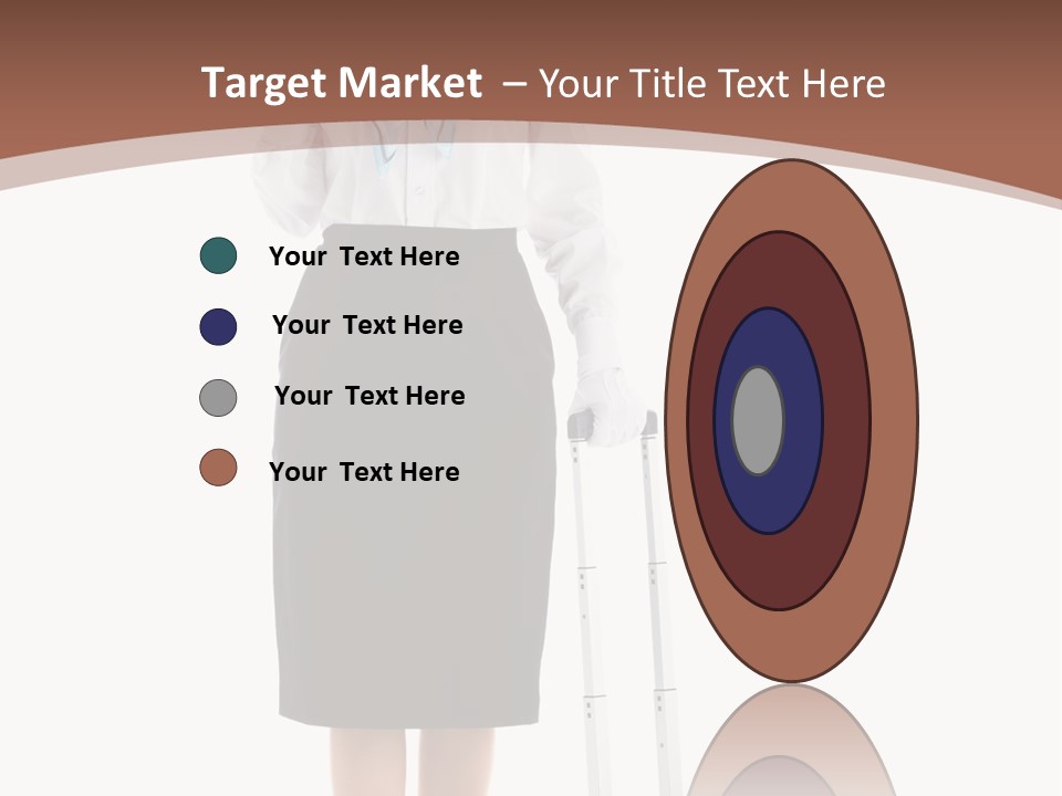 Forage Cap Stewardess Aviation PowerPoint Template