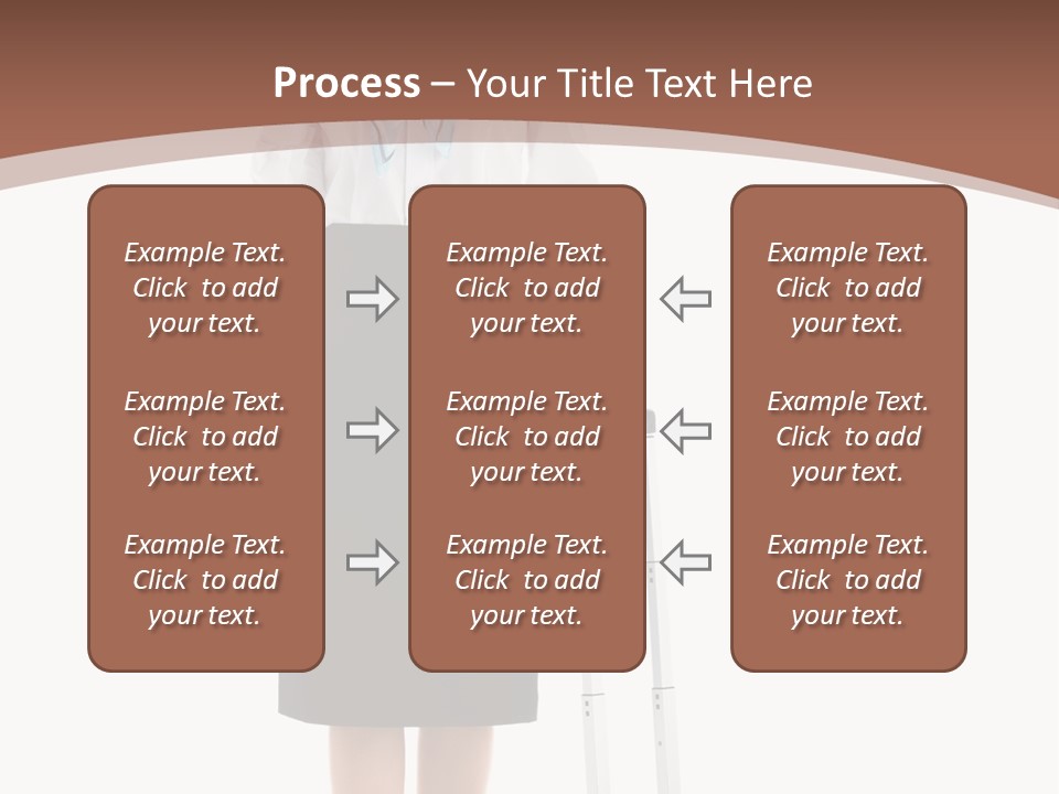 Forage Cap Stewardess Aviation PowerPoint Template