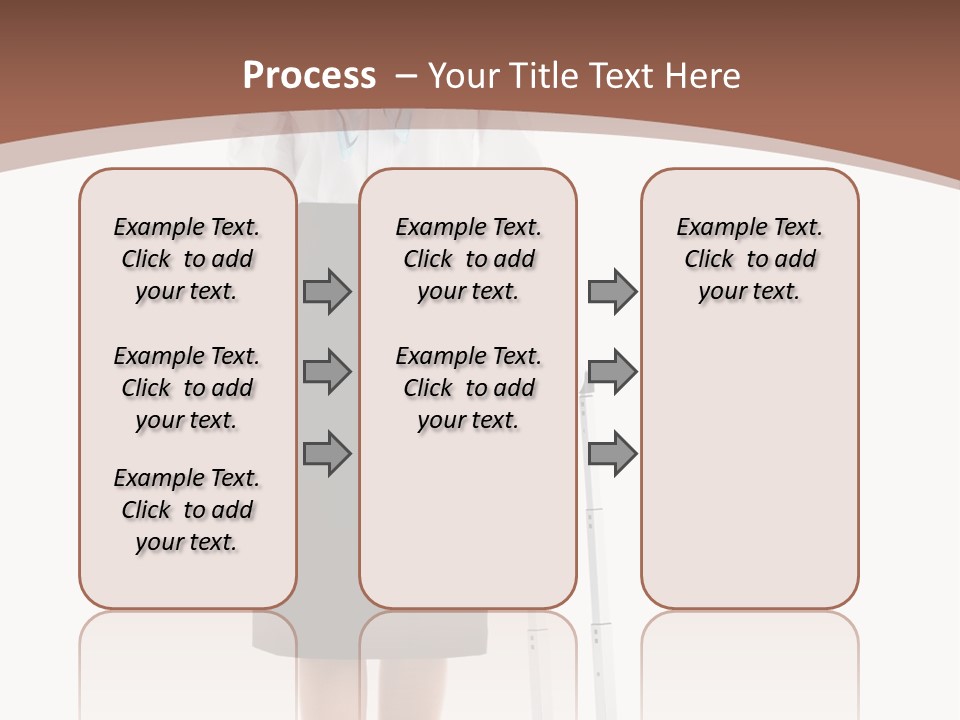 Forage Cap Stewardess Aviation PowerPoint Template