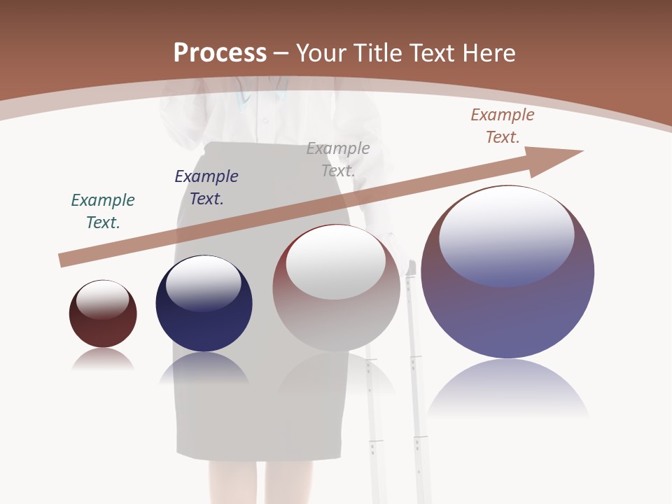 Forage Cap Stewardess Aviation PowerPoint Template