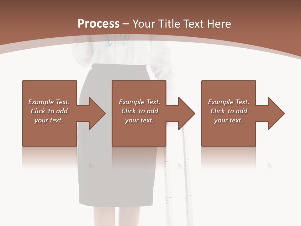 Forage Cap Stewardess Aviation PowerPoint Template