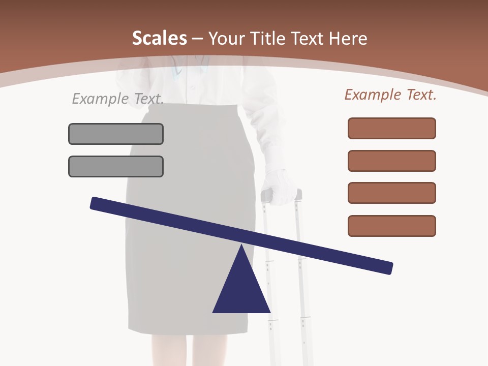 Forage Cap Stewardess Aviation PowerPoint Template