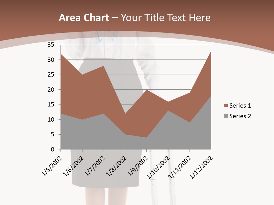 Forage Cap Stewardess Aviation PowerPoint Template